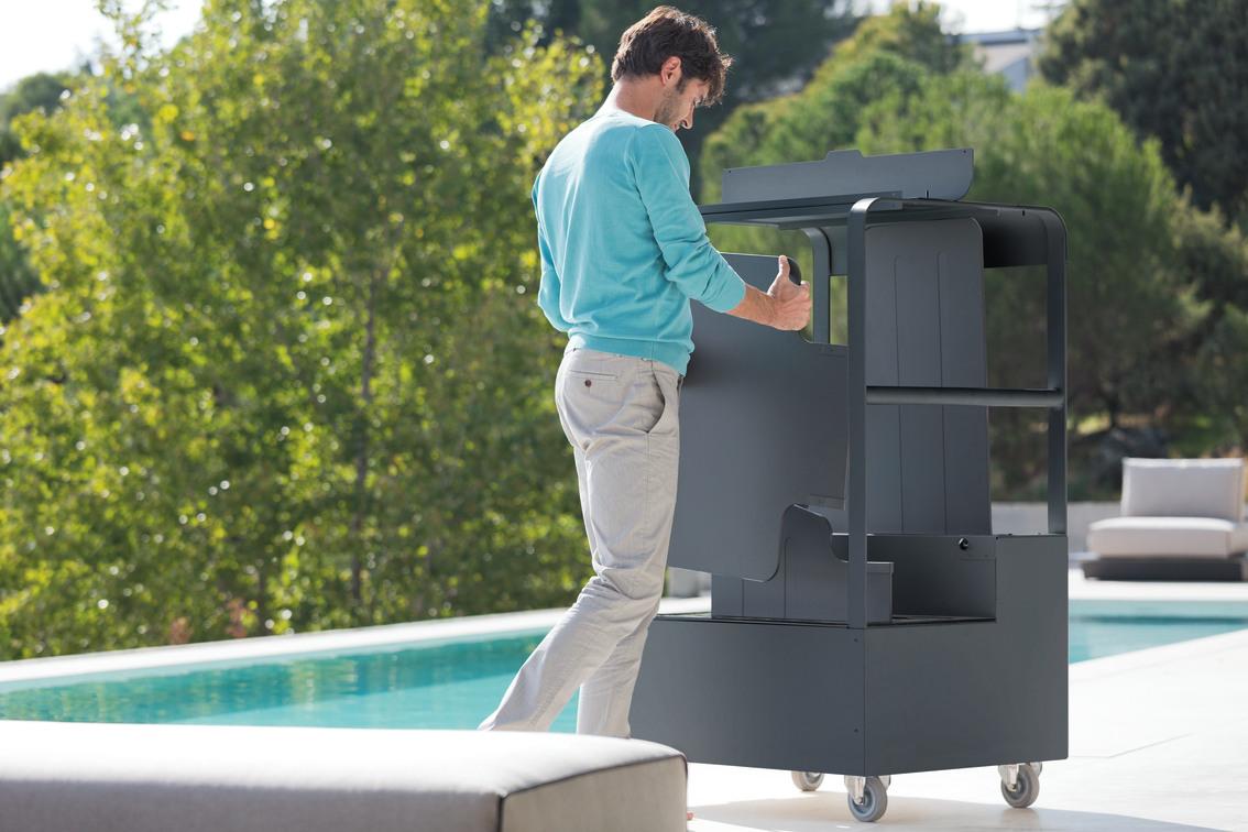 MNST1058 Тележка для спинок лава f10 Manutti Air - Вид №2