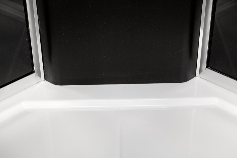 ЕМ1511 R LED Душевая кабина DETO Серия EM BМ4590 с электрикой BLACK - Вид №7