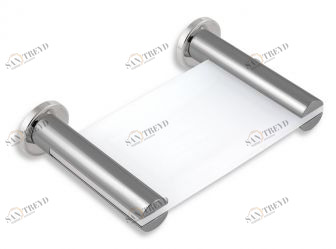 Мыльница стеклянная Novaservis Metalia 2 6236.0 хром 62360