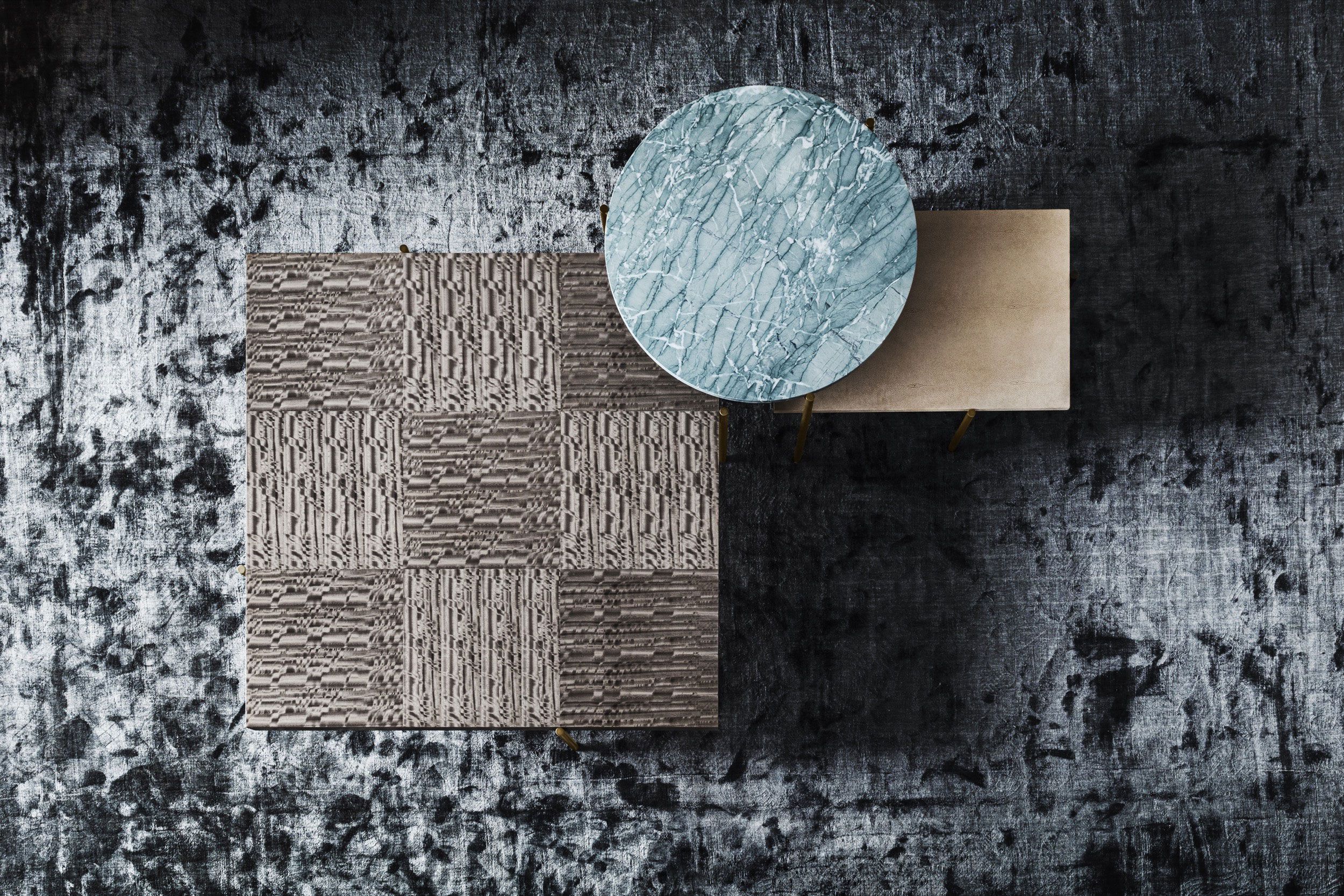 Круглый мраморный журнальный столик OAK Metronome ARCH-00102107 - Вид №2