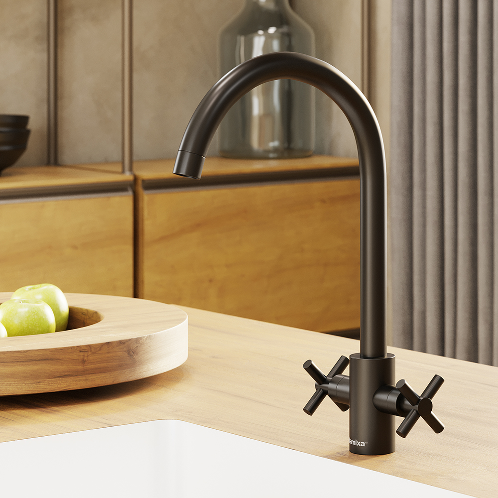 240000000 Black смеситель для кухни Damixa Neo Classic 