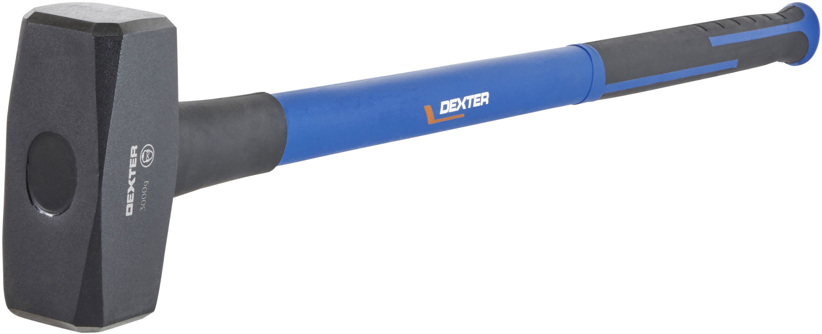 Кувалда Dexter 3000 г с фиберглассовой ручкой для профессиональных работ 81968489