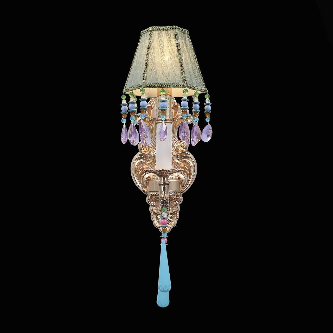 Бра ST Luce SL792.701.01 ST LUCE  078987 Голубой;золото;разноцветный  - Вид №1
