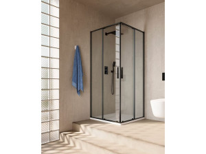 Хрустальная душевая кабина с раздвижной дверью