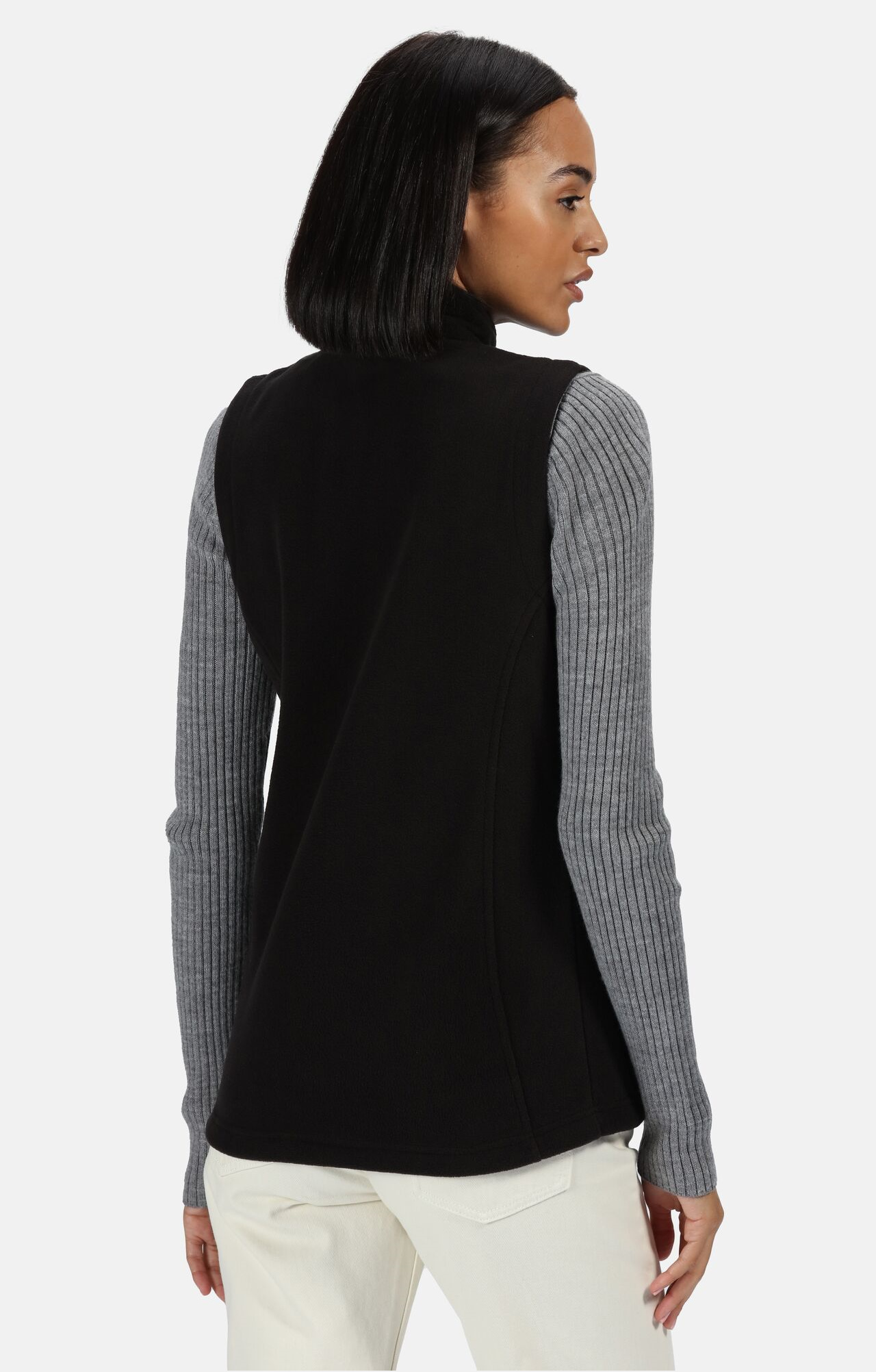 5046530 Жилет РЕГАТТА ПРОФЕШИОНАЛ МИКРО флисовый женский черный  Зимняя спецодежда  размер 42(10)  - Вид №2