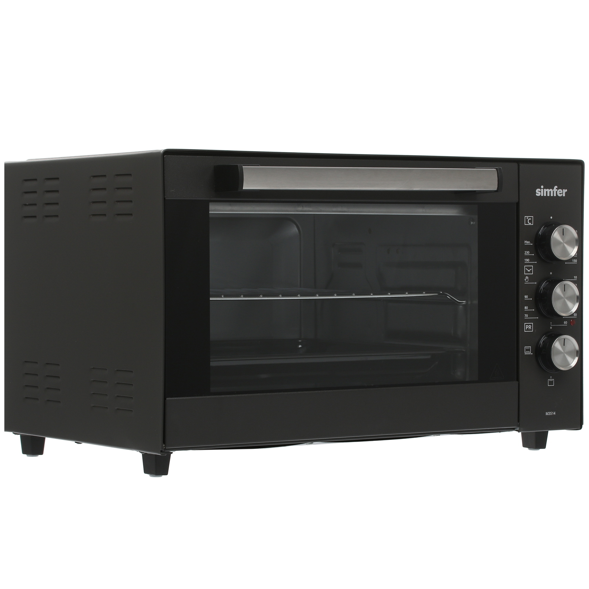 5063771 Мини-печь Simfer M3514 черный STDN-0070005 - Вид №1