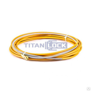 Канал направляющий желтый, 1,2-1,6 мм/4,5 м, TLLY45 TITAN LOCK