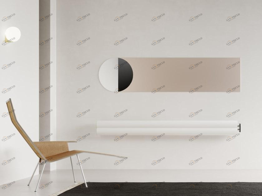 Caleido Горизонтальный настенный алюминиевый радиатор Design sun-id-1469581