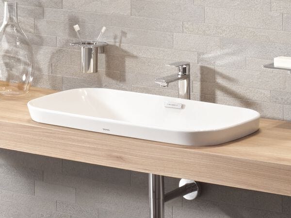 Керамическая раковина с полукруглой прямоугольной раковиной TOTO Neorest® ARCH-00053450