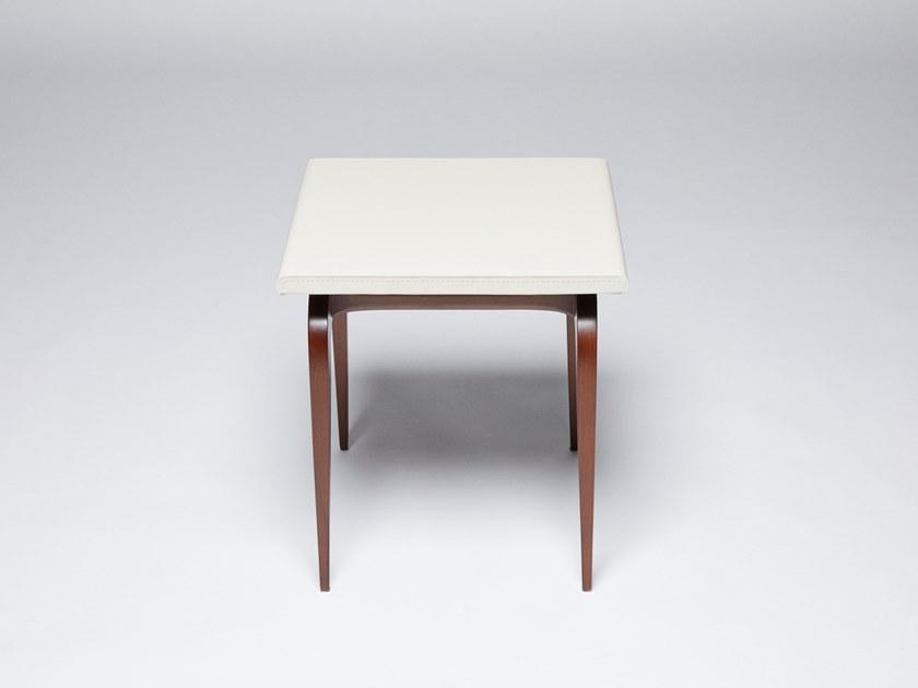 REDA AMALOU DESIGN Квадратный кожаный журнальный столик sun-id-1421492 - Вид №1