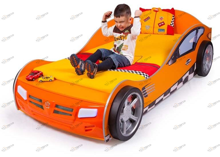 Кровать машина ABC-KING Formula (160*90) Оранж 4631147956316