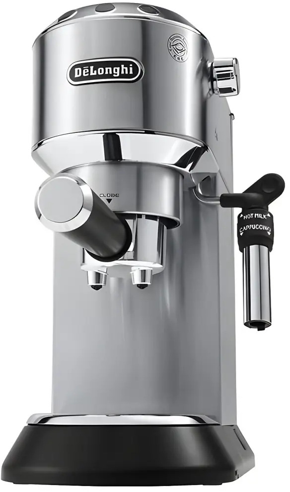 91543680 Рожковая кофеварка Delonghi 33x14.9x30.5 см цвет серый STLM-0860706