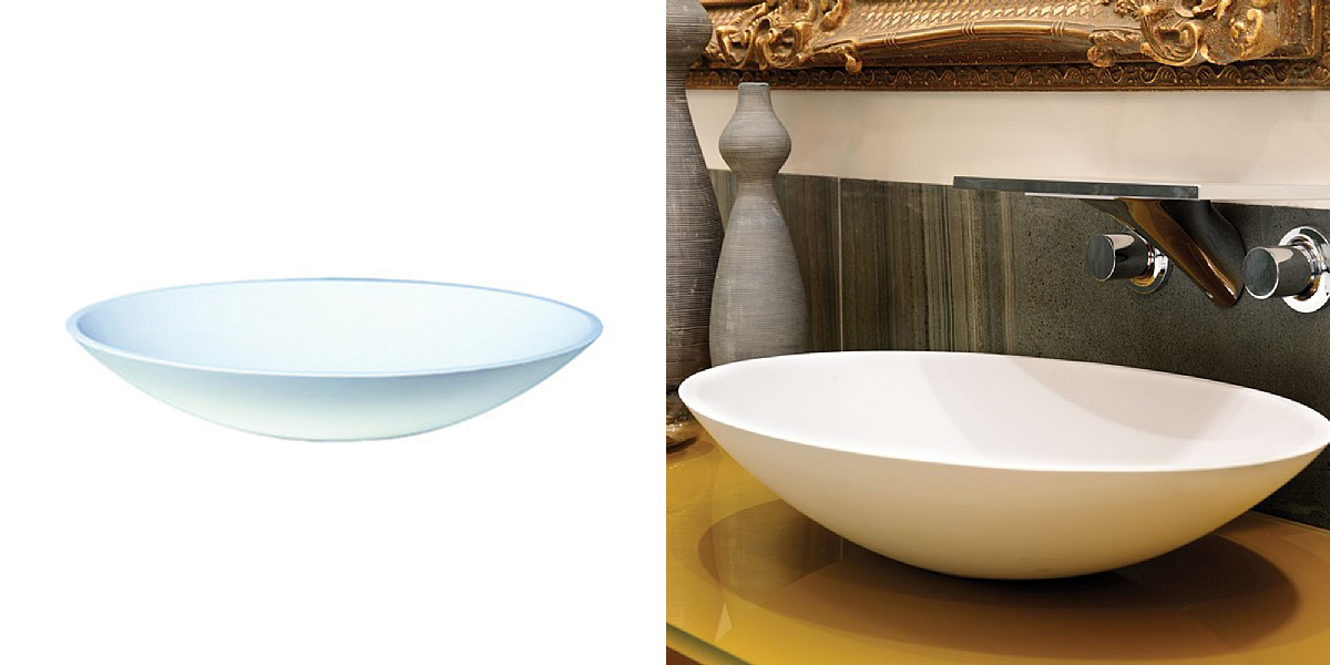 TOO Накладная раковина на столешницу  овальная Aquamass  - Вид №1