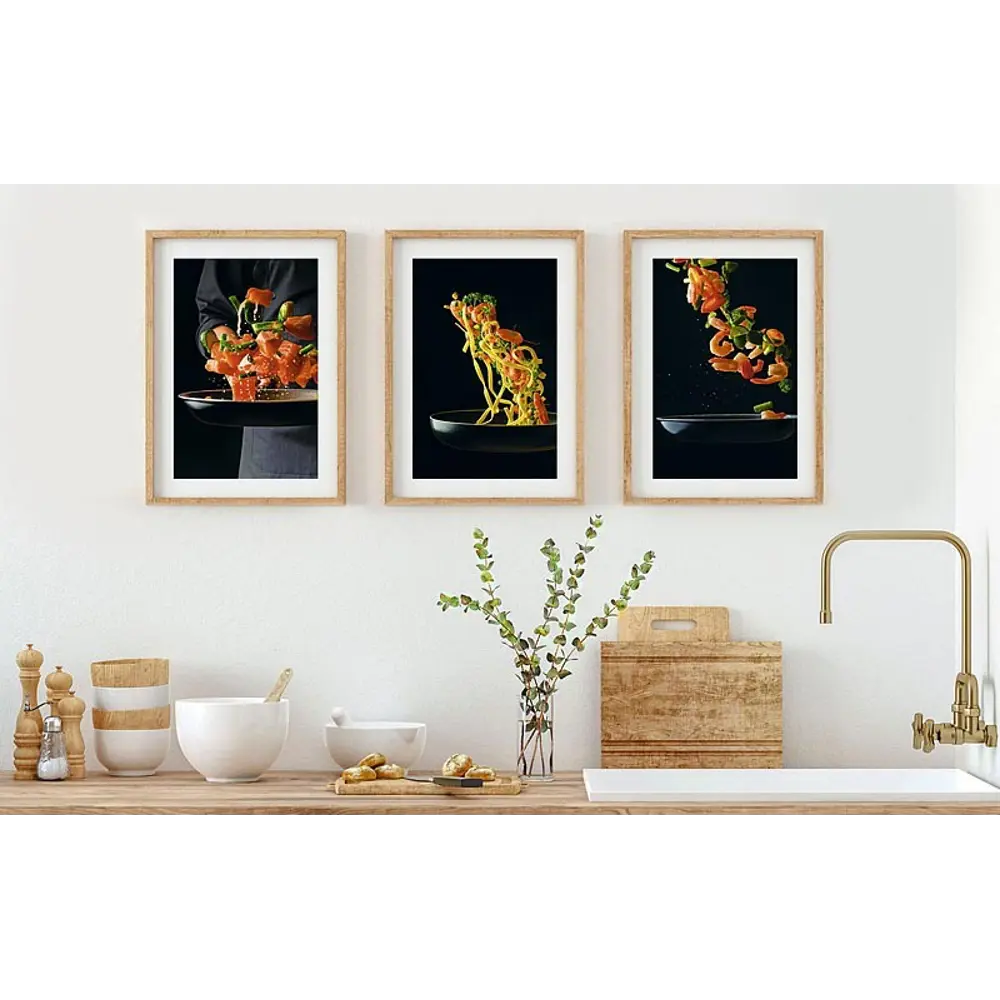 Постер Кухня 39x49 см 3 шт АРТ ДИЗАЙН STLM-2024097 - Вид №1