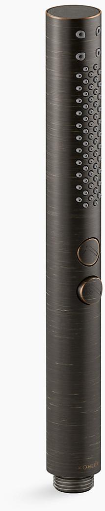 KOHLER Shift  + Круглый многофункциональный ручной душ со скоростью 2,5 галлона в минуту с технологией впуска воздуха Katalyst K-21335-2BZ 