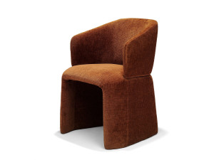 Мягкий тканевый стул с подлокотниками