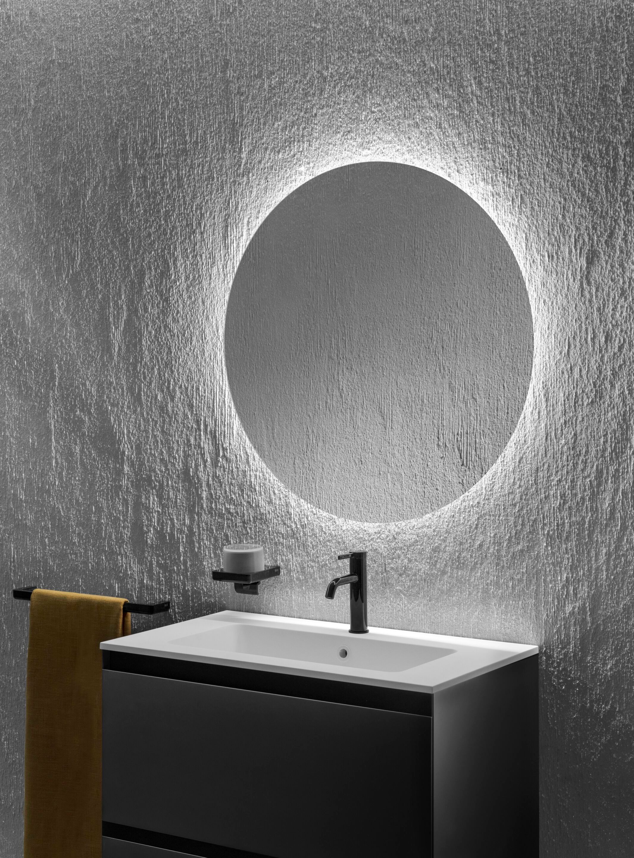 Деревянный шкаф для умывальника с ящиками со встроенной раковиной Roca UNIK 85193 ARCH-00071852 - Вид №8