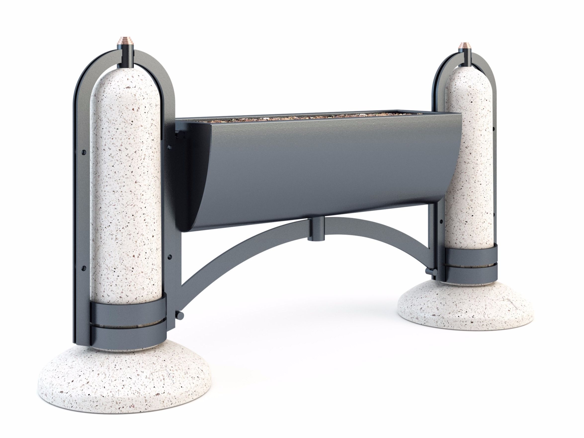 Плантатор из оцинкованной стали Bellitalia Cosmoarredo ARCH-00033487