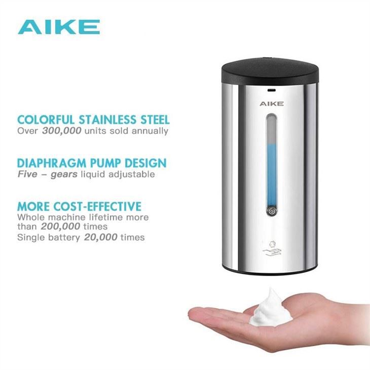 Автоматический дозатор пенящегося мыла AIKE AK1255_7_23  - Вид №2