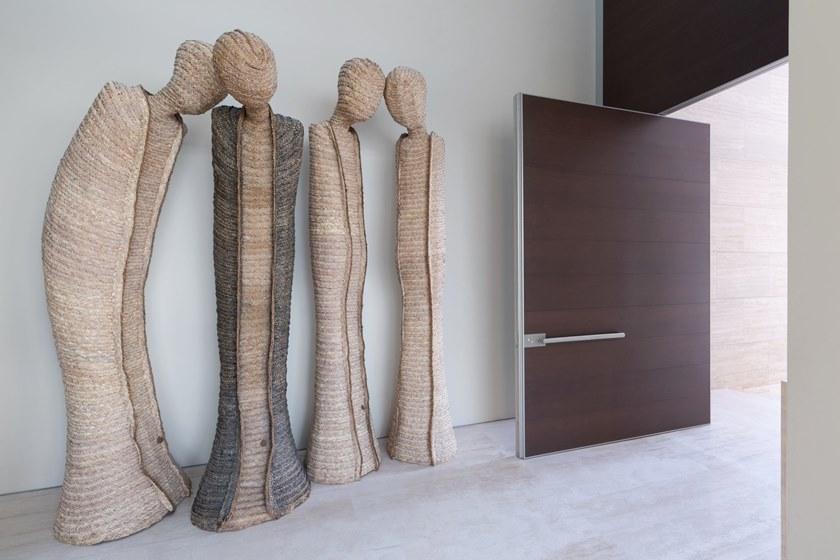 OIKOS VENEZIA Распашная бронированная деревянная входная дверь Synua sun-id-1468014 - Вид №6