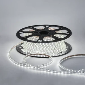Светодиодная лента Apeyron O17-02 для контурной подсветки SMD 2835 60 диод/5 Вт/м 220 В 10 мм IP65 50 м дневной белый свет
