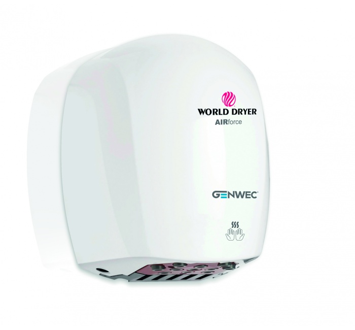 GW01 04 02 00 Genwec Сушилка для рук с белой эпоксидной смолой Airforce 