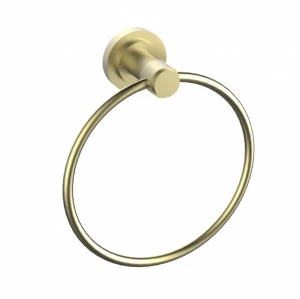 C17-510 C17-510 Кольцо для полотенца настенное РУЧКА ВОЛГА II Cristal & Bronze VOLGA À MANETTES II