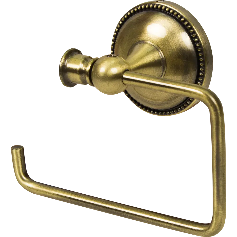 Держатель для туалетной бумаги Grampus Alfa цвет античная латунь STLM-2153805