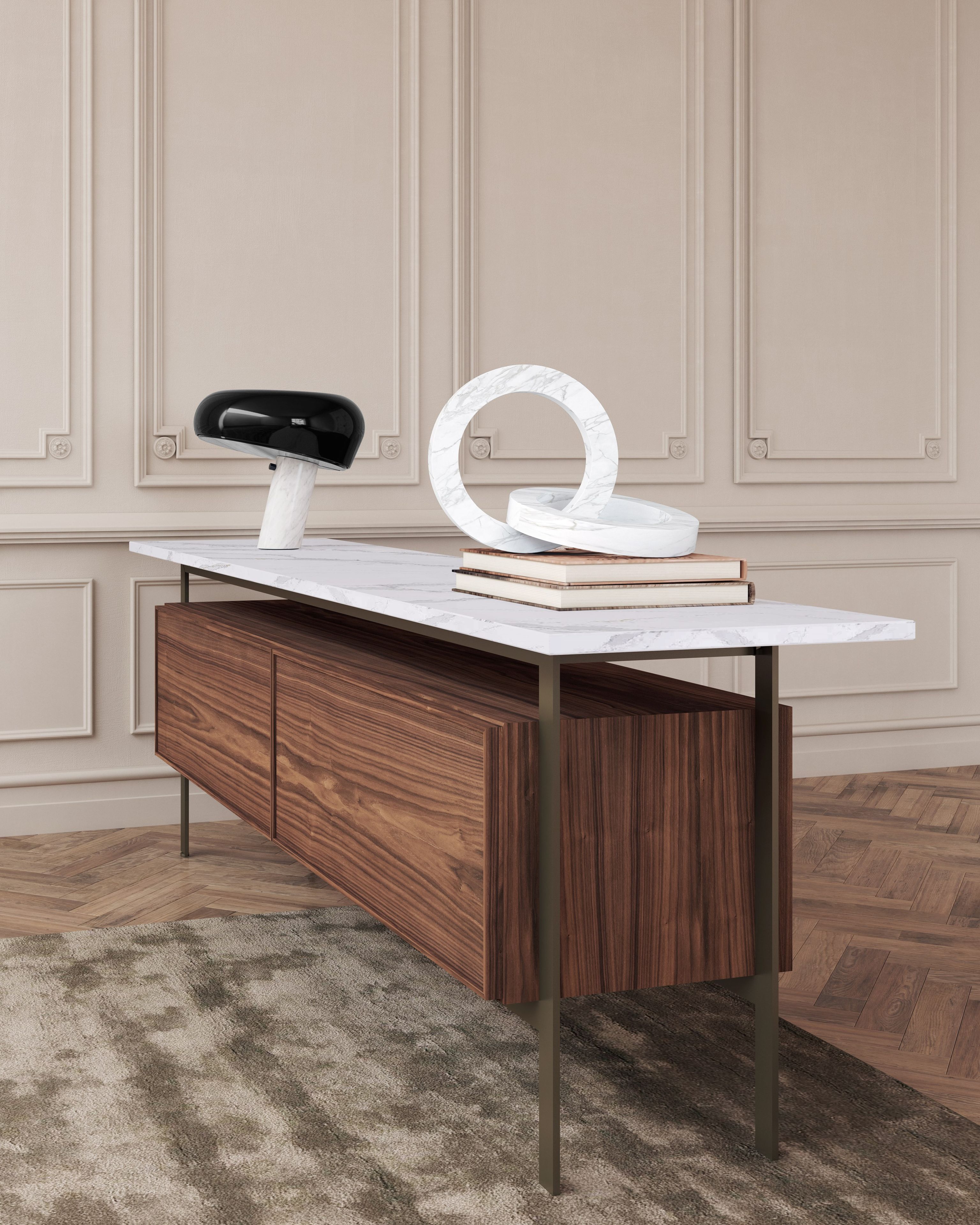 Деревянный шкаф с откидными дверями Punt Чикаго ARCH-00051878 - Вид №8