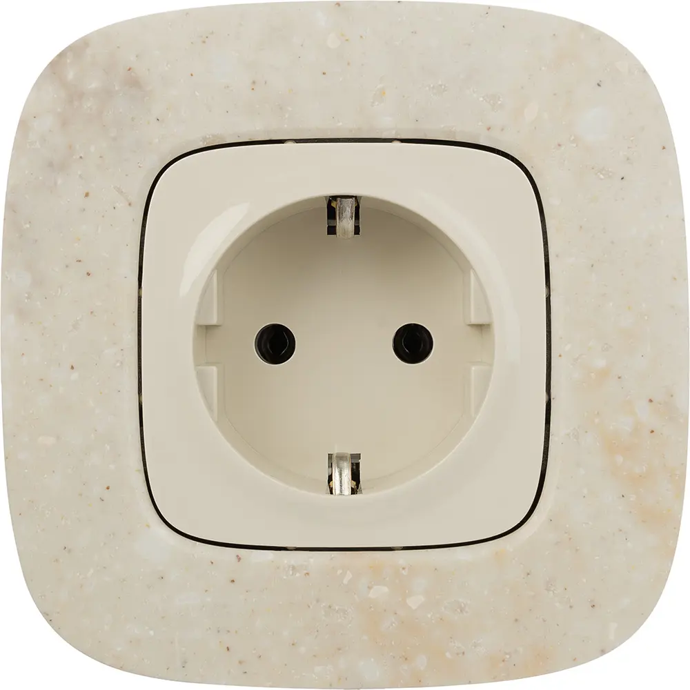 Розетка Legrand Valena Allure 2 контакта с заземлением цвет слоновая кость 82169359 STLM-2061463 - Вид №6