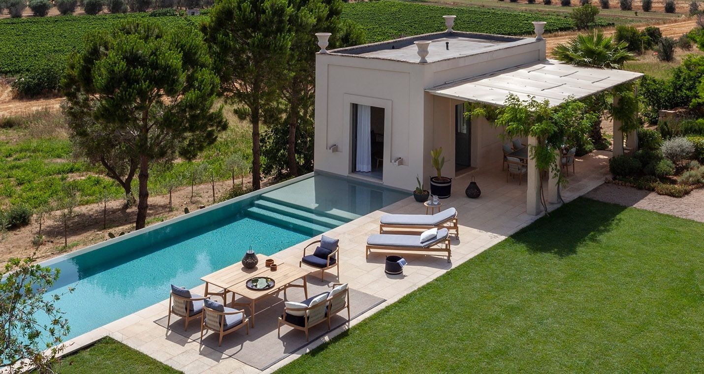 Прямоугольный садовый стол из тикового дерева Poltrona Frau Boundless Living Outdoor Collections ARCH-00090195 - Вид №9