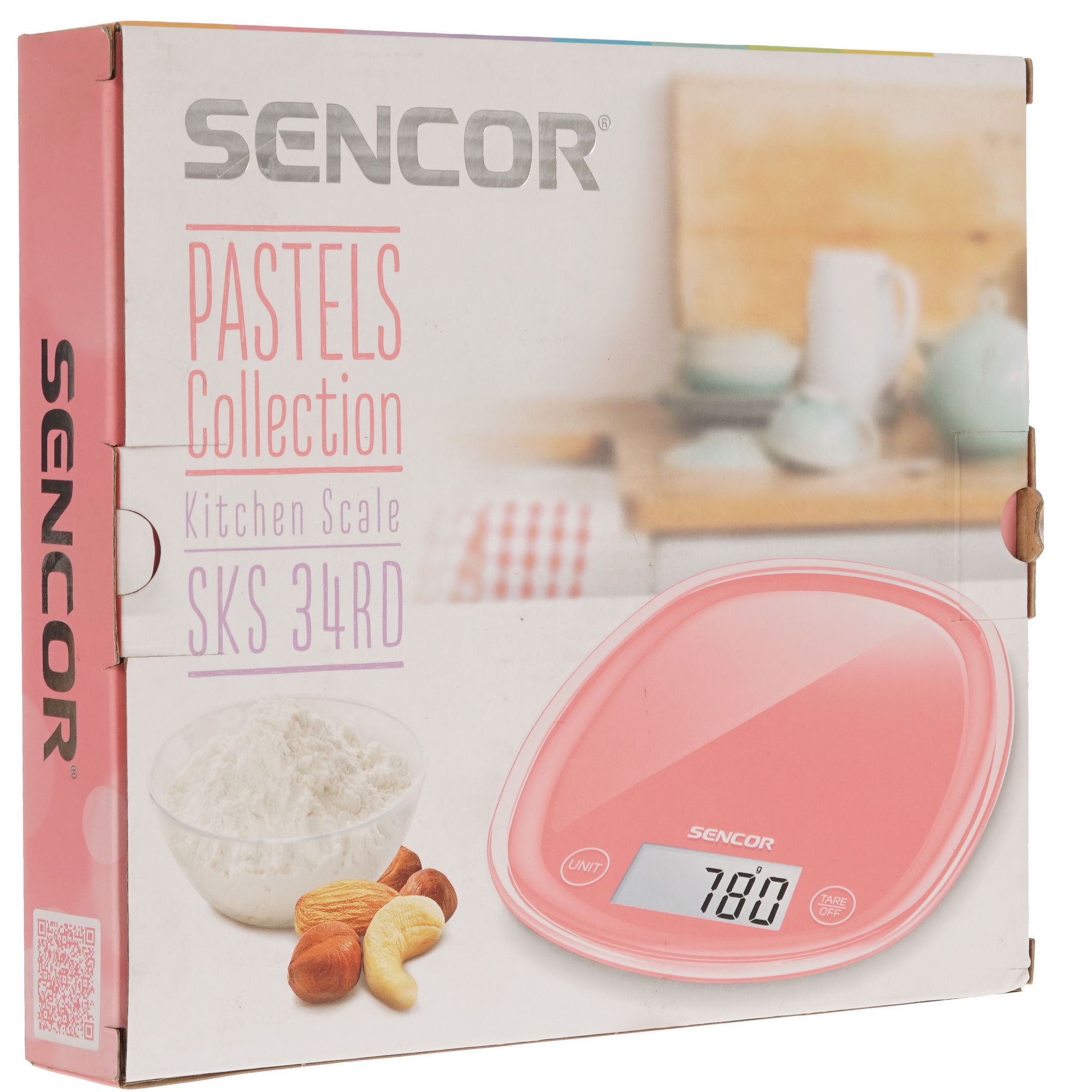 9904539 Кухонные весы SENCOR SKS 34RD красный STDN-0036384 - Вид №6