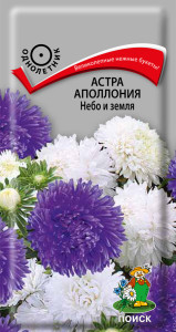 86217899 Семена цветов Поиск астра Аполлония Небо и земля STLM-0066895 Santreyd
