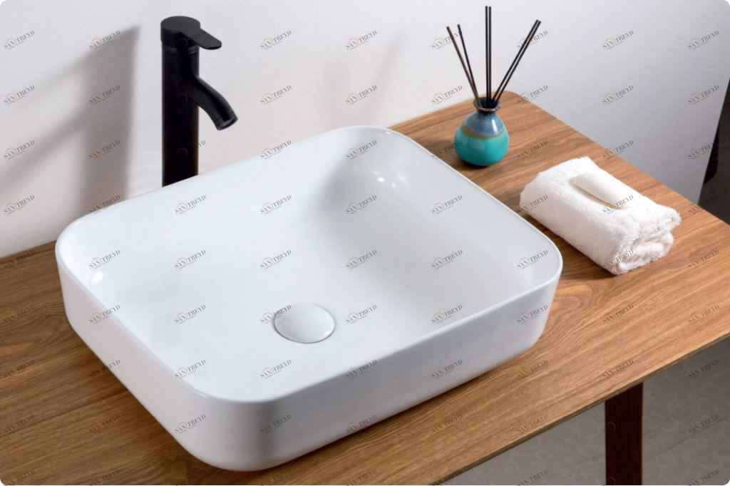 BB1304 Накладная раковина на столешницу  овальная BELBAGNO 