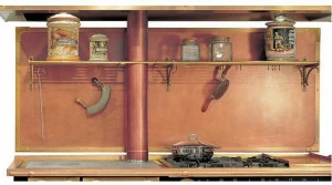 Officine Gullo Оборудованная кухня из меди