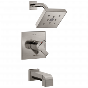 T17467-SS Monitor® 17 Series H2Okinetic® для ванны и душа Delta Faucet Ara Нержавеющая сталь