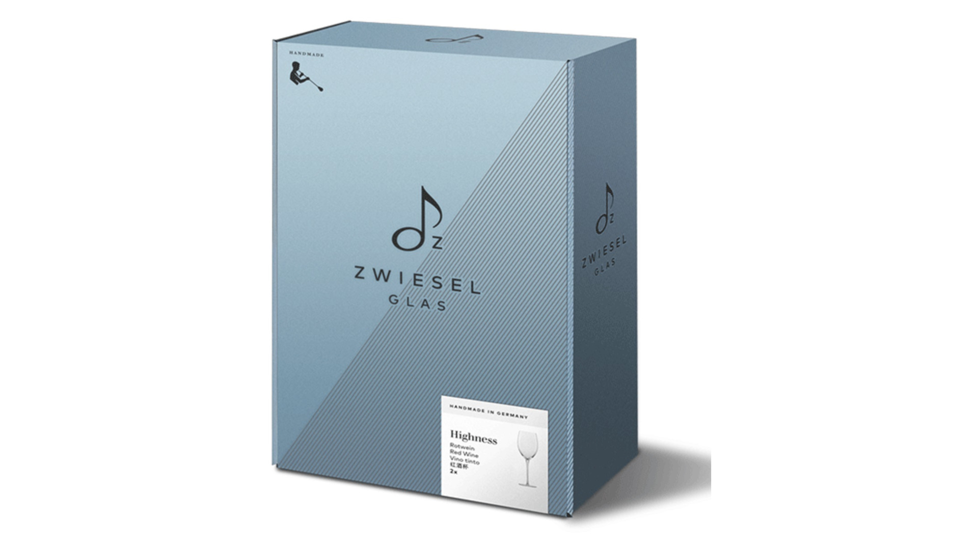 10669940 Zwiesel 1872 Набор бокалов для красного вина Zwiesel Glass Величие, 2 шт Стекло  - Вид №3