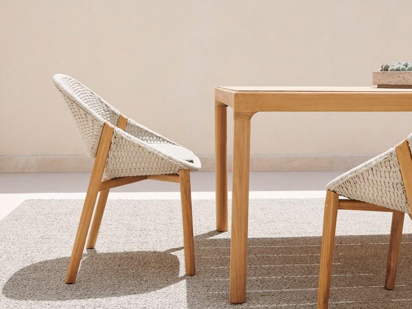 TRIBÙ Однотонный коврик из полиэстера для улицы  D2003  - Вид №3