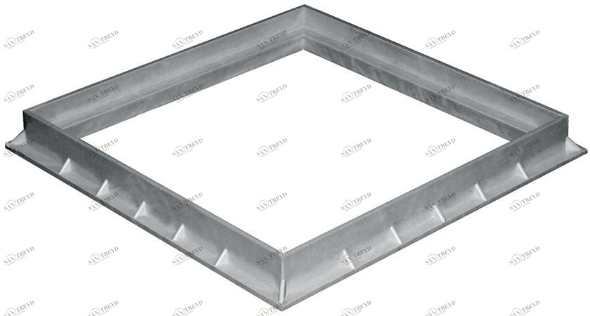 First Corporation Рама из полипропилена серого цвета First plast St40pp