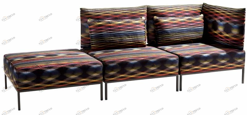 MissoniHome Модульный тканевый диван Adar sun-id-1489012
