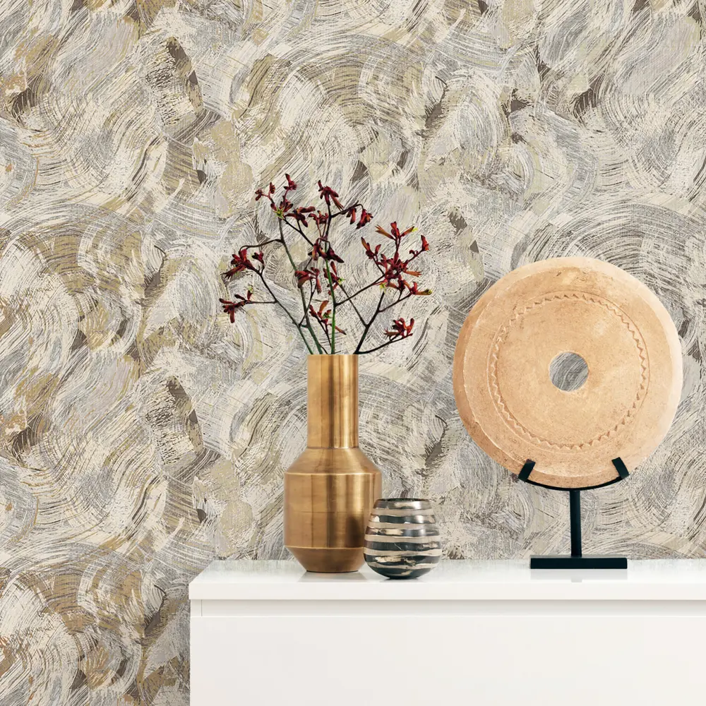 Обои флизелиновые Wall Up Canyon коричневые 1.06 м 649857 STLM-2096047 - Вид №3