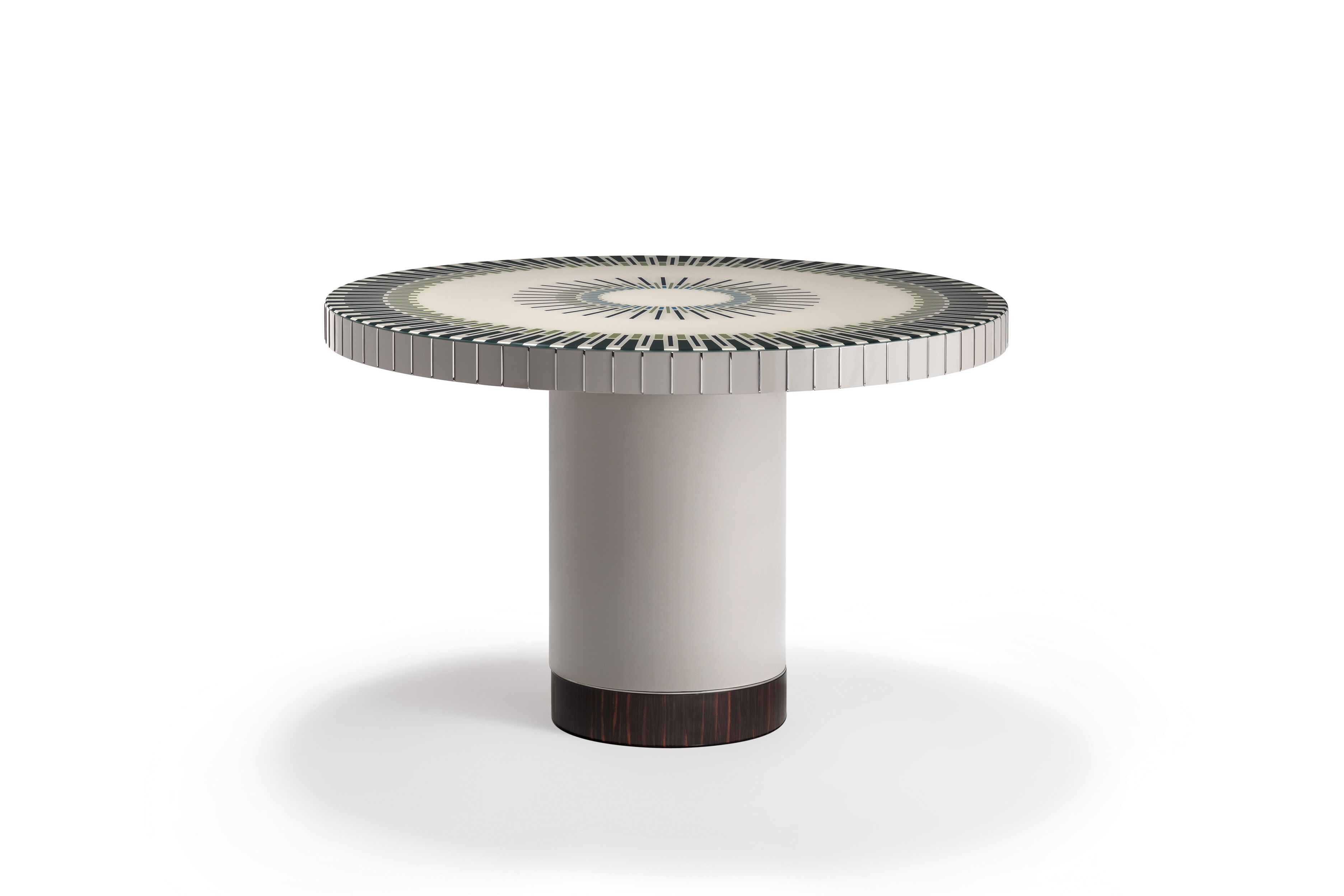 Круглый стол из дерева и стекла REFLEX Sun ARCH-00085295 - Вид №1