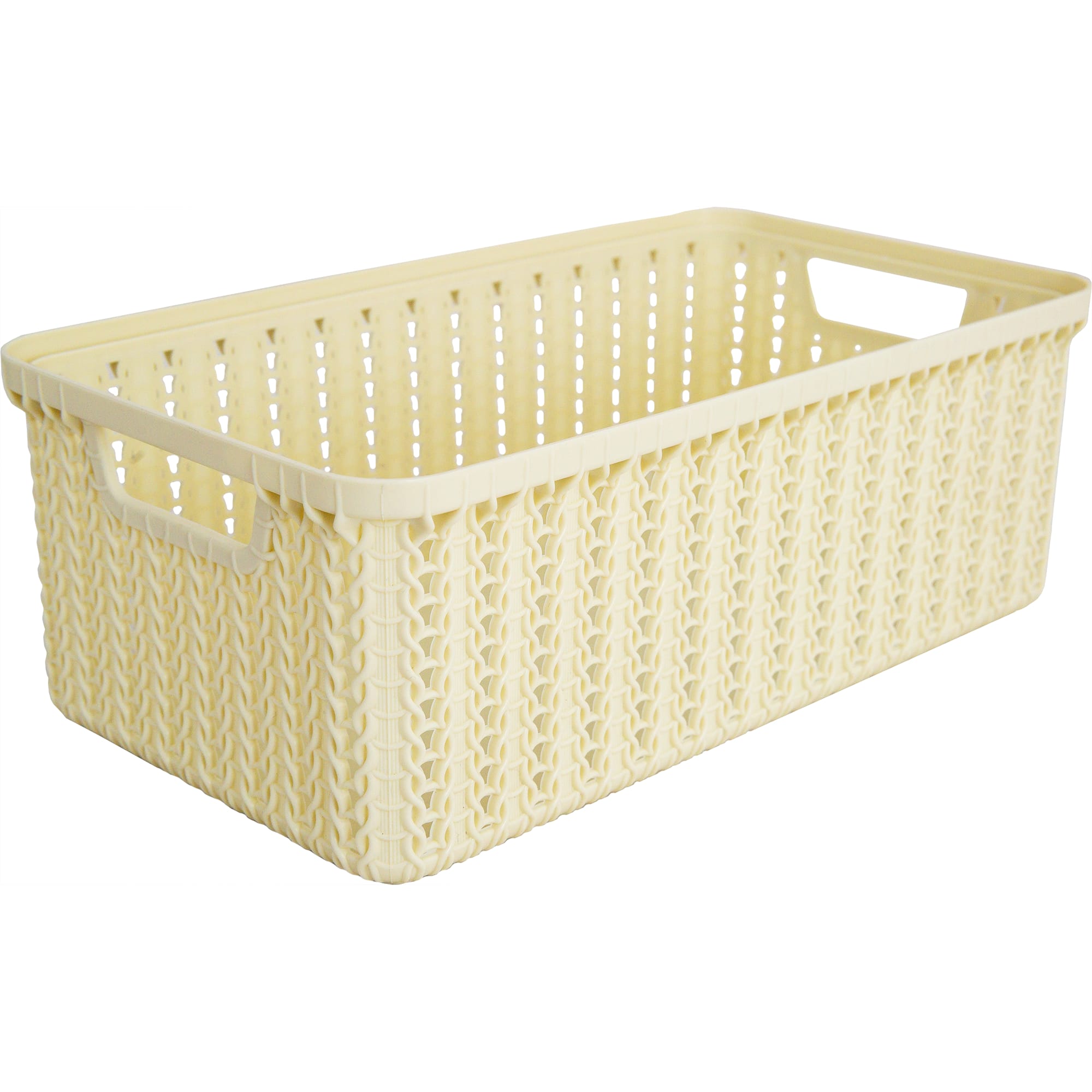 82137987 Корзинка для хранения «», 3 л, цвет слоновая кость Вязание Santreyd 