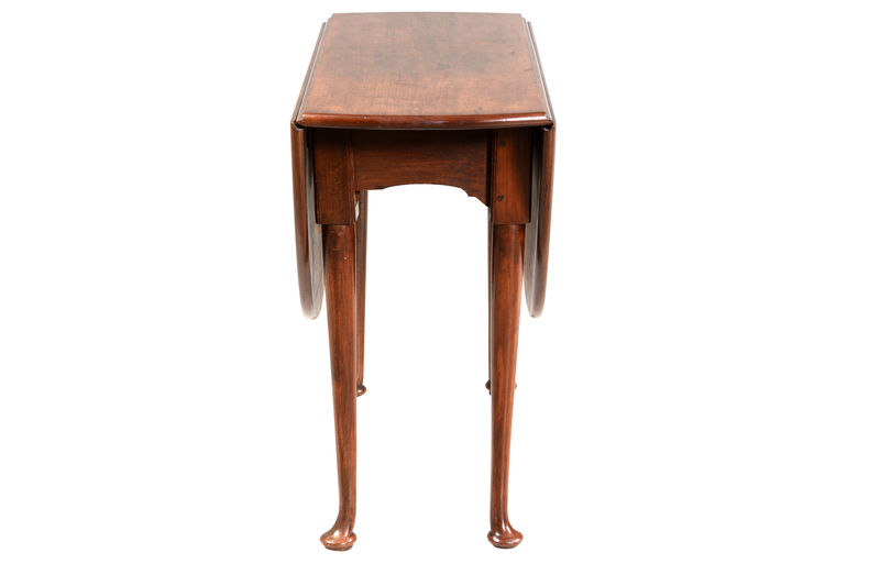 SOR27523 Приставной столик из красного дерева с подкладкой для ног ijlbrown  - Вид №1