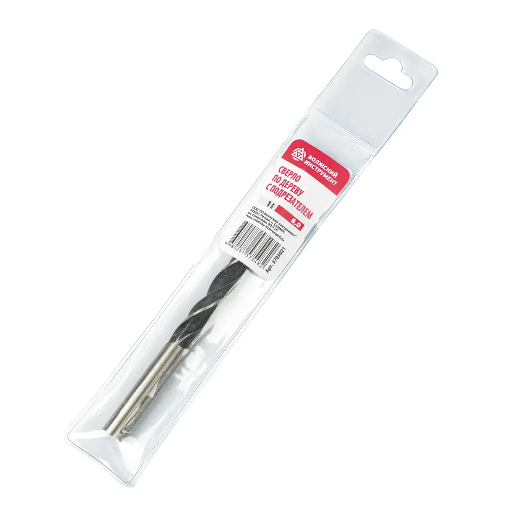 Сверло спиральное Волжский инструмент для точного сверления дерева 8×110 мм 89402842 STLM-1575607 - Вид №3