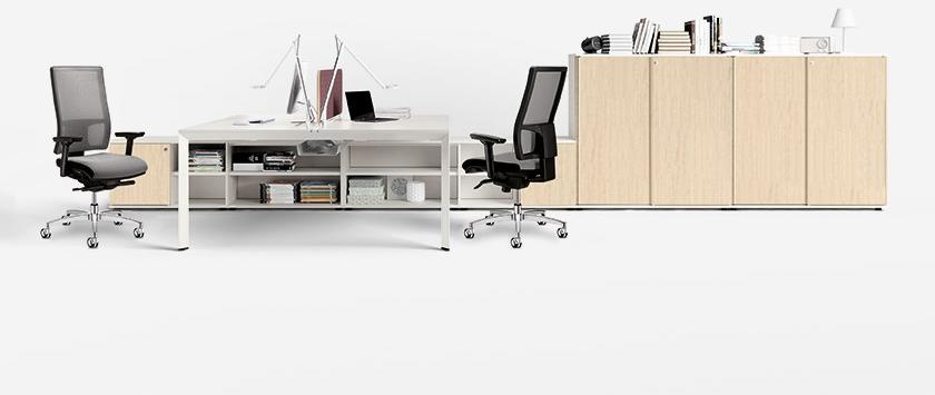 Sinetica Модульный прямоугольный рабочий стол Diamond sun-id-1387545 - Вид №2