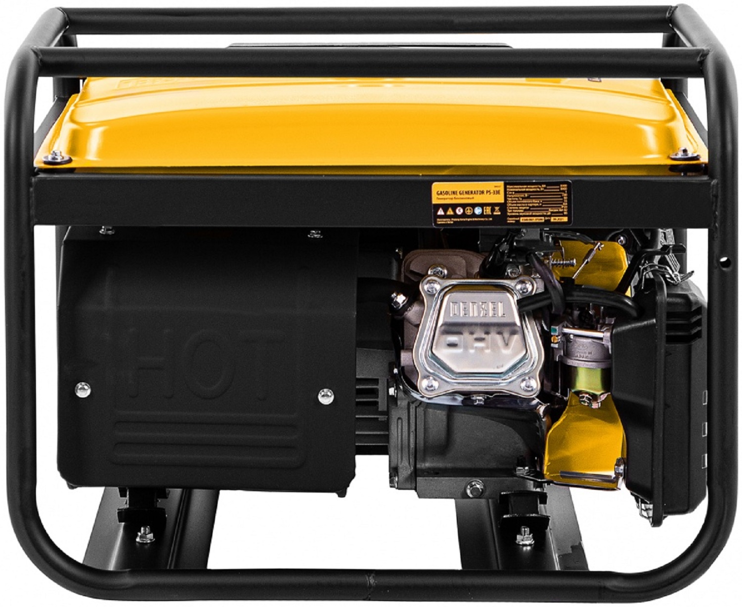 Бензиновый генератор DENZEL PS-33E 3.3 кВт 86549412 STLM-0069997 - Вид №3