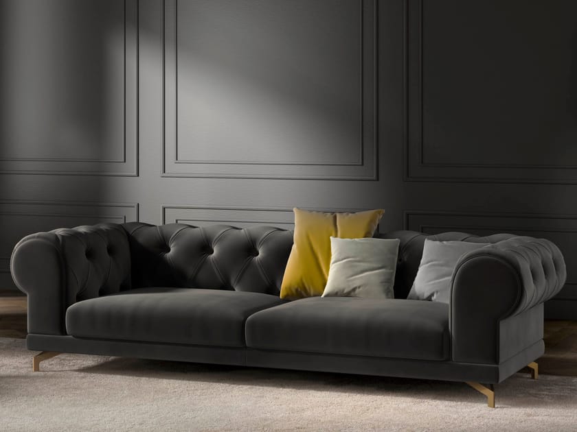 2-местный тканевый диван capitonné CASA +39 Rubino ARCH-00074133