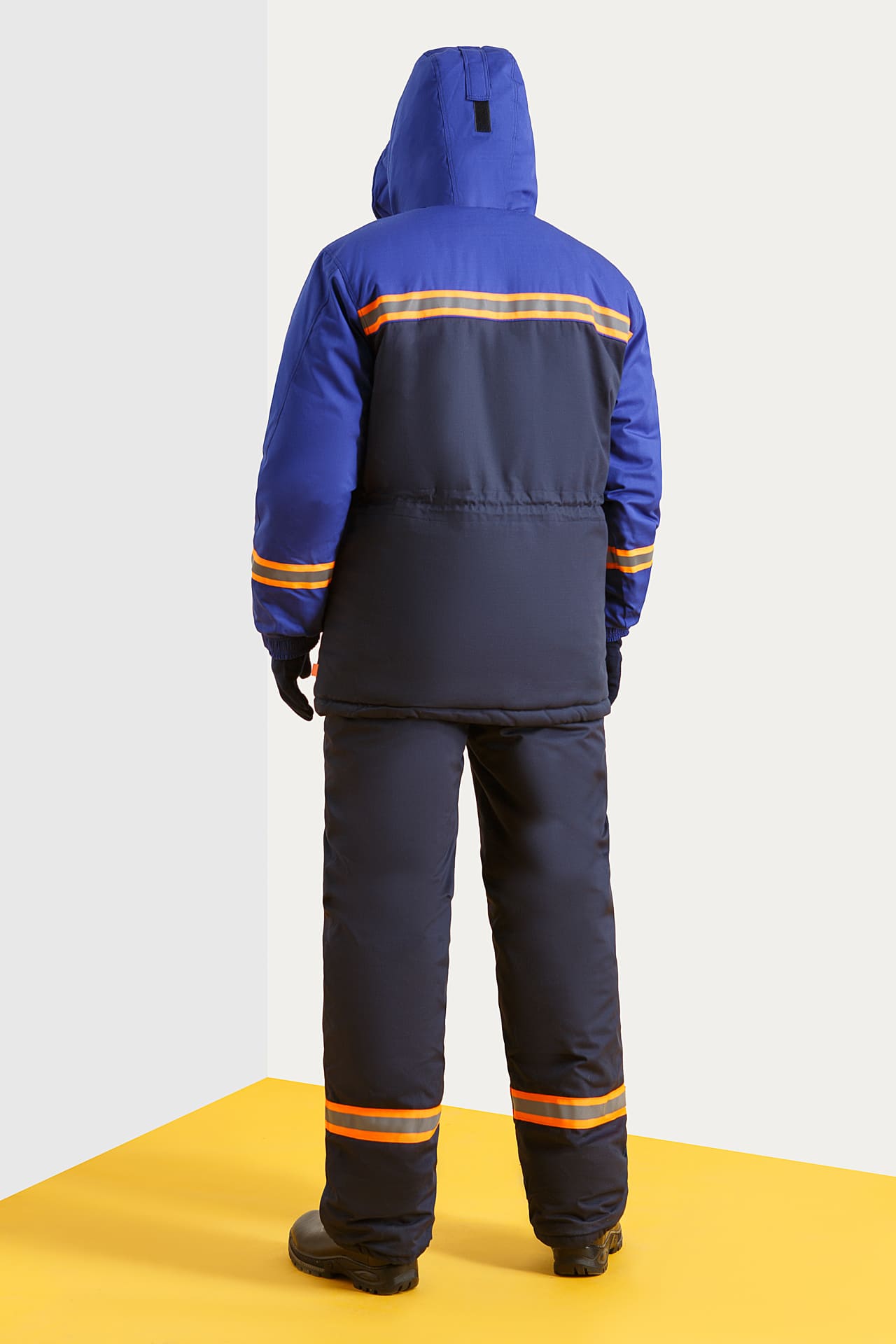 67977 Костюм "Энерджи" утепленный темно-синий василек  Зимняя спецодежда  размер 64-66/182-188  - Вид №9