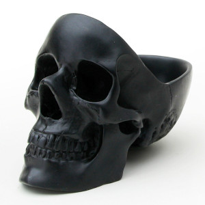 SK TIDYSKULL2 Органайзер для мелочей skull, черный Suck UK